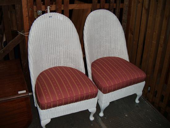 Pr Lloyd loom chairs